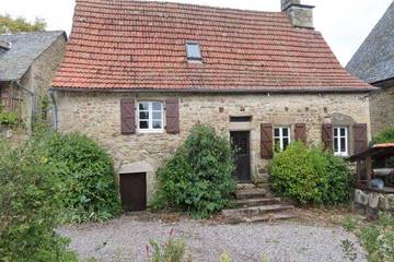 Gîte pour 6 personnes, avec vue à Goulles
