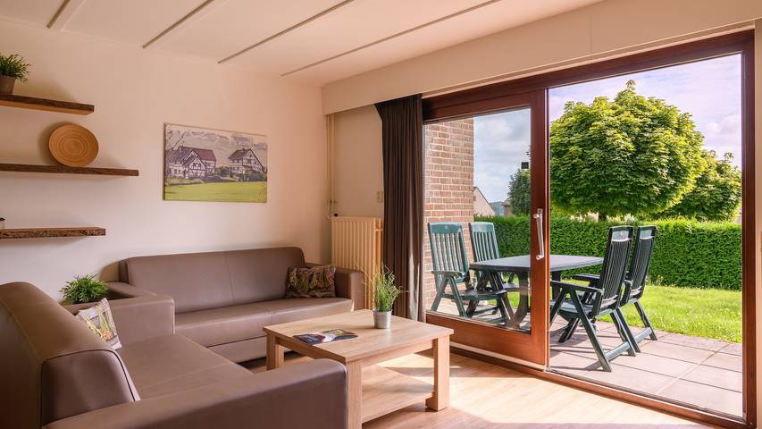 Bungalow voor 4 personen, met balkon/terras en terras in Limburg