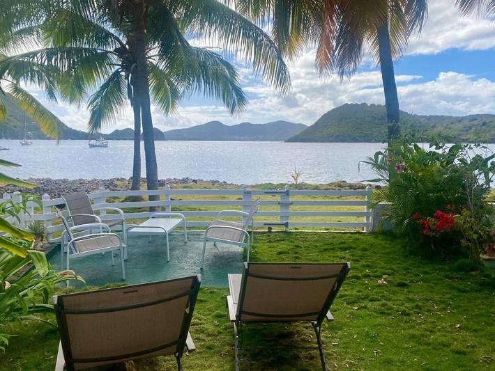 Location de vacances pour 4 personnes, avec terrasse ainsi que vue et jardin, animaux acceptés dans Anse Mire - 3