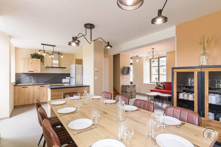 Gîte pour 12 personnes, avec Terrasse et Jardin dans la Manche - 2