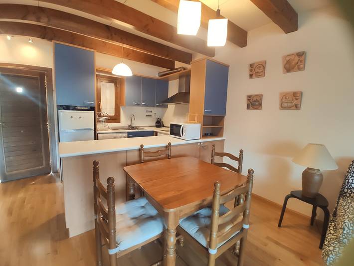 Ganze Wohnung, Berg-Duplex für 4 Personen mit Parkplatz in Villanúa in Villanúa, Aragonesische Pyrenäen
