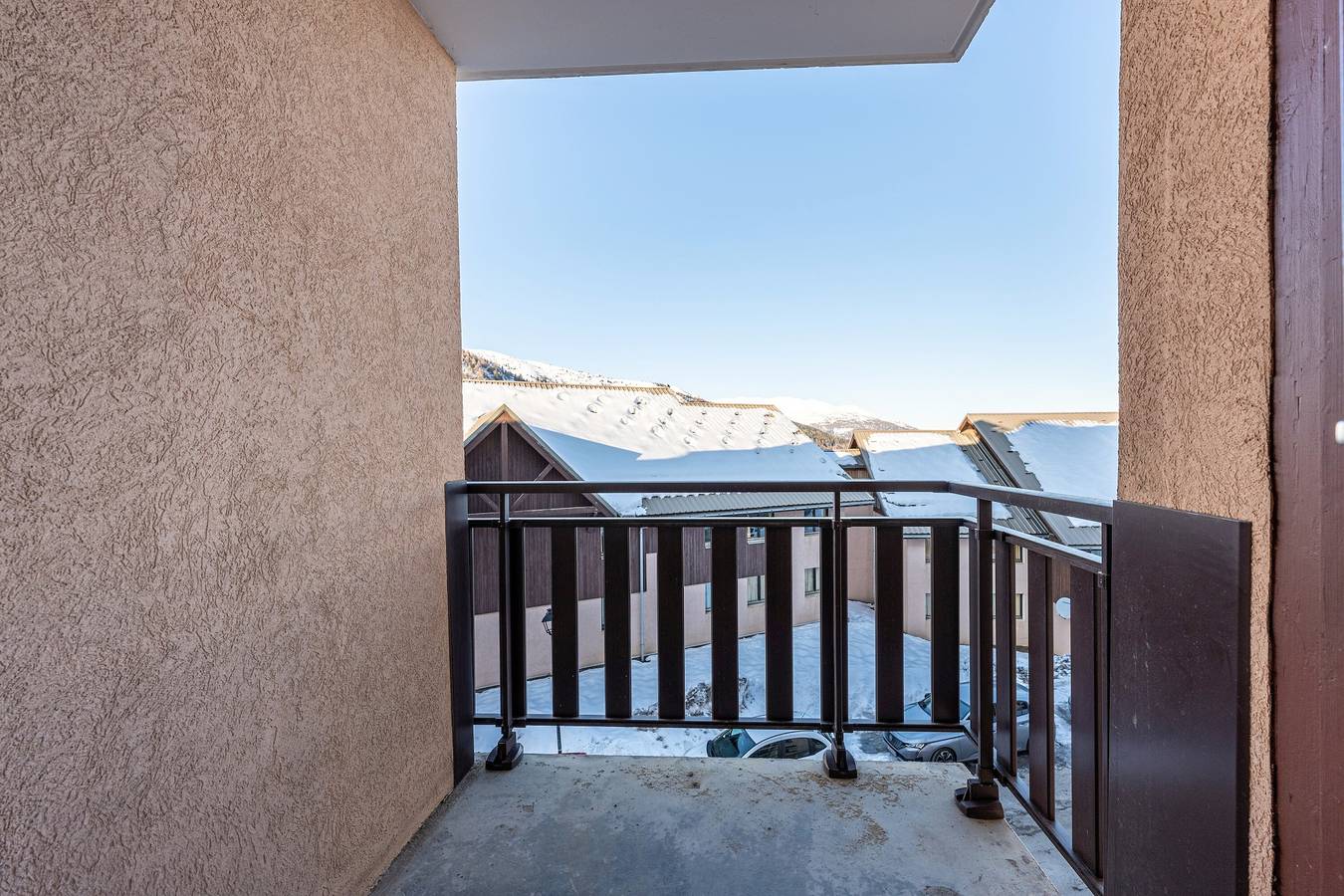 Appartement entier, Appartement 'La Croix Du Sud' avec vue sur montagne et balcon in Valmeinier, Région de Saint-Jean-de-Maurienne