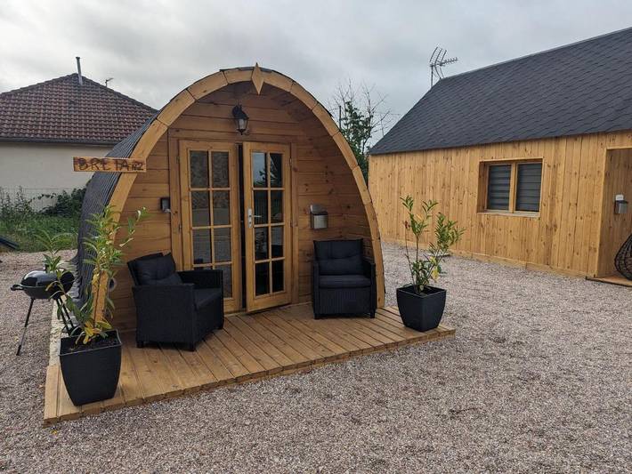 Location de vacances pour 2 personnes, avec terrasse à Saint-Eulien