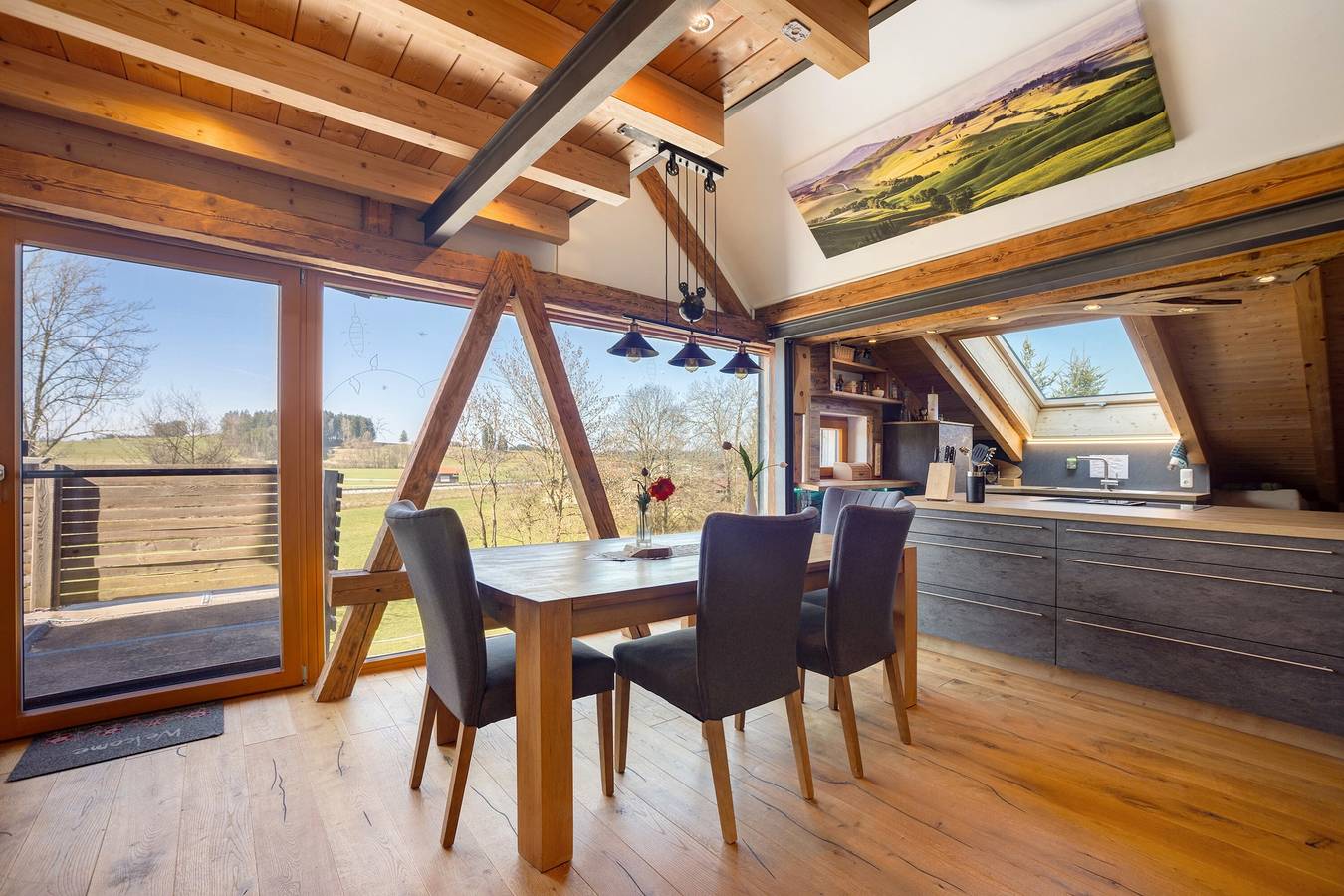 Appartamento intero, Appartamento 'I'd Love To Be Home' con piscina, terrazza in comune e Wi-Fi in Bidingen, Svevia (Bavaria)