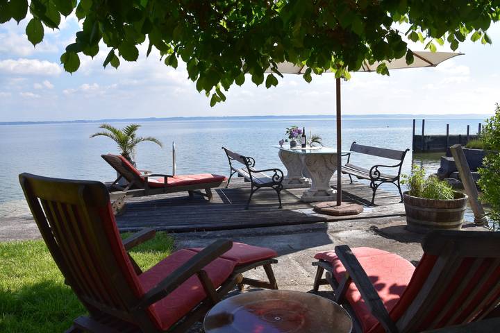 Ferienwohnung für 2 Personen, mit Terrasse und Garten