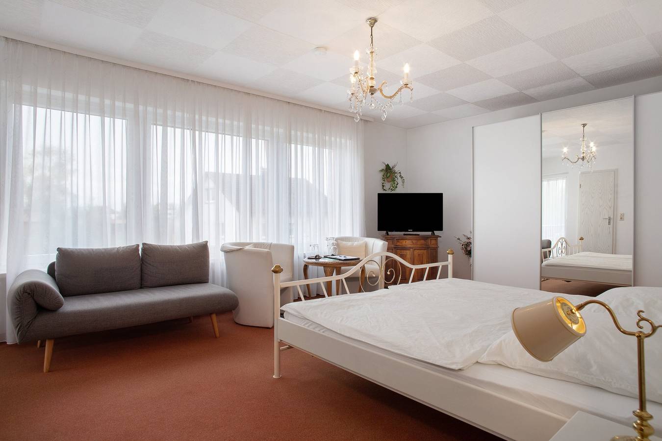 Zimmer 'Doppelzimmer 7' mit Balkon und Wi-Fi in Wasserburg (Bodensee), Bayerisch Schwaben