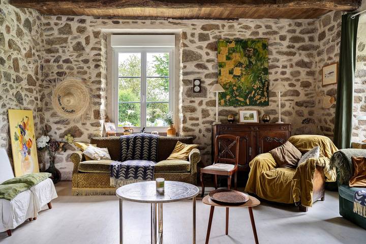 Großes Familienhaus mit privater Terrasse, Garten und Wlan in Saint Lormel in Saint-Lormel, Dinan und Umgebung
