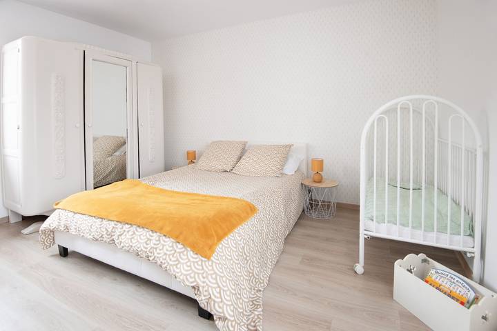 Ferienhaus für 6 Personen, mit Garten
