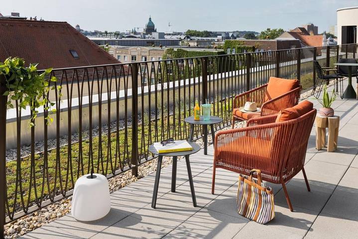 Apartmenthotel, mit Terrasse in Leipzig