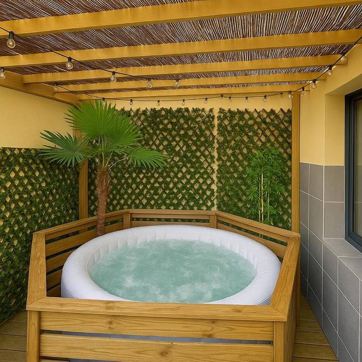 Appartement de vacances pour 2 personnes, avec jacuzzi à Le Havre