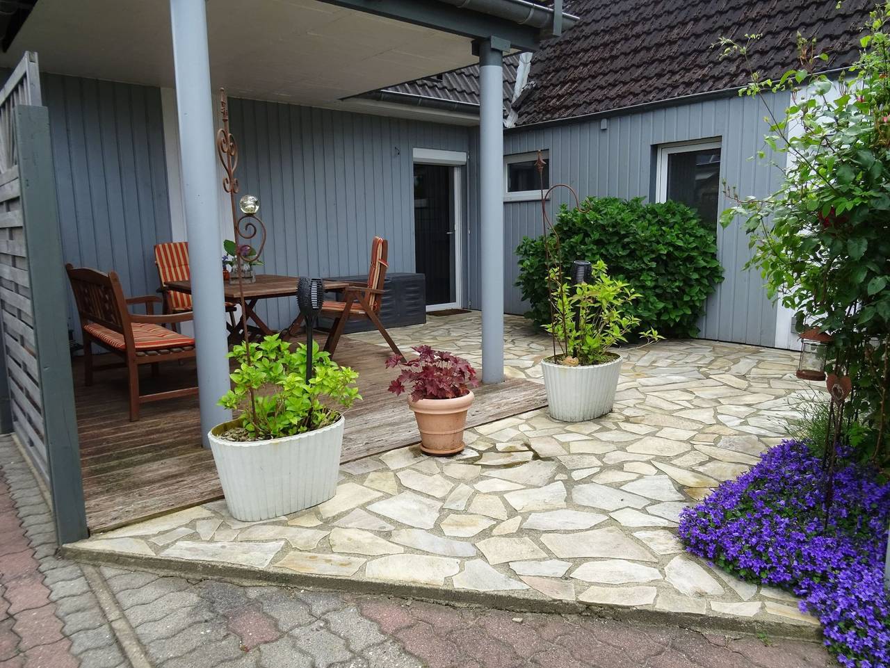 Bi Schütts: Spiel und Spaß rund um die moderne Ferienwohnung - Bi Schütts in Janneby, Grünes Binnenland