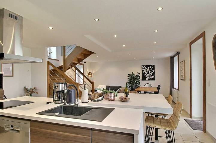 Maison de vacances pour 8 personnes, avec jardin
