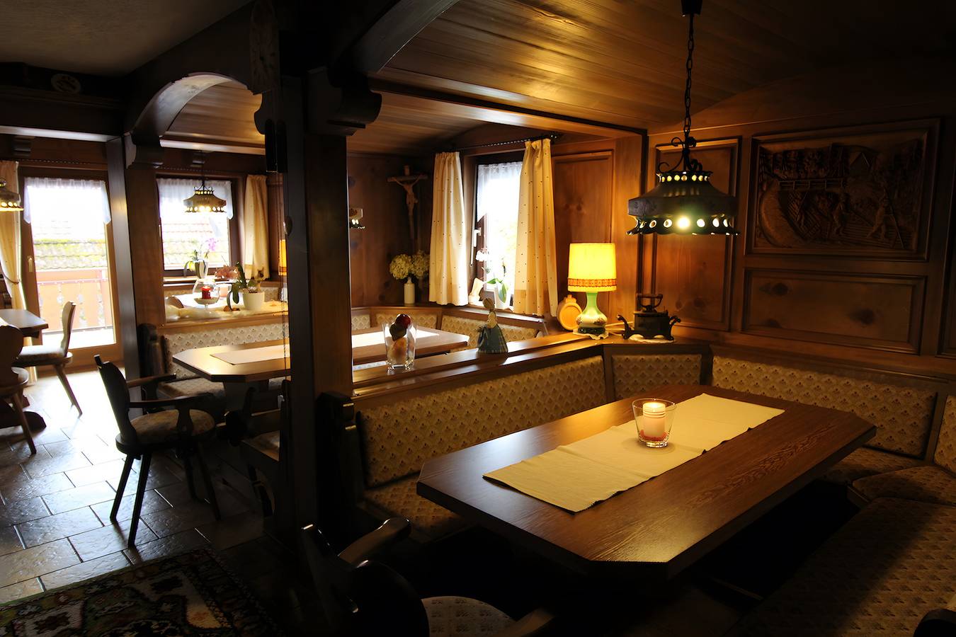 Zimmer 'Mit Bad und Balkon' mit Bergblick, Gemeinschaftsgarten und Wlan in Bad Rippoldsau-Schapbach, Mittlerer Schwarzwald