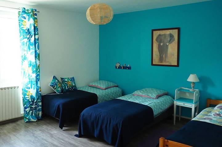 Gîte pour 8 personnes, avec jardin à Bouchet - 3