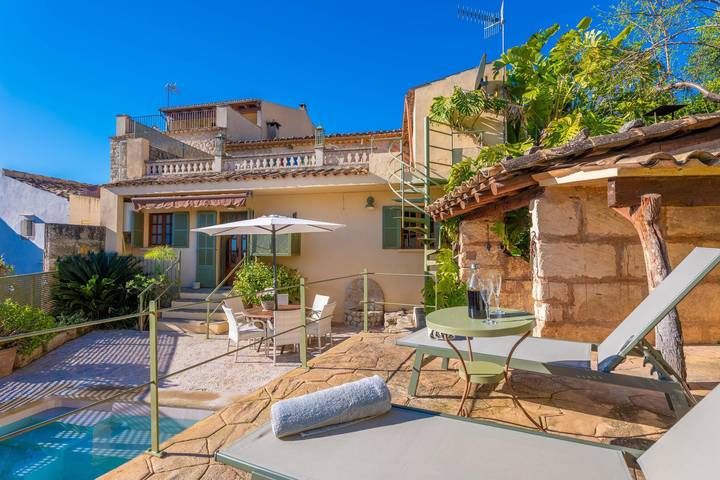Finca für 6 Personen, mit Terrasse in Selva - 4