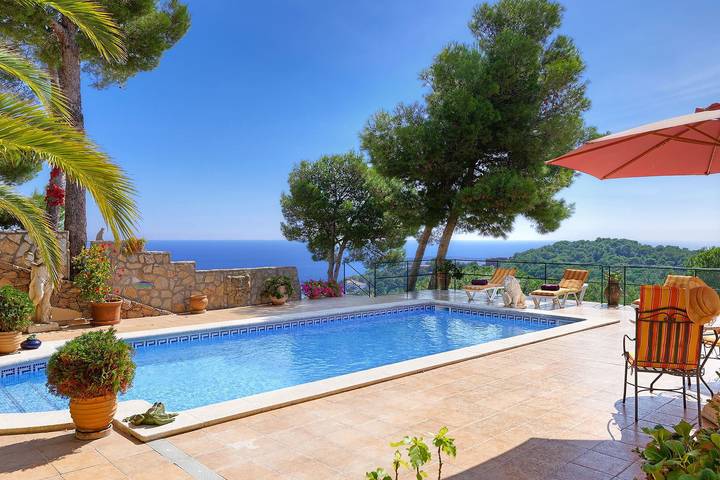 Villa pour 6 personnes, avec terrasse et jardin à Tamariu - 3