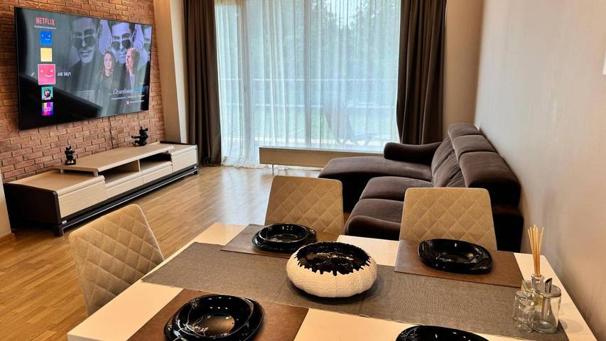 Vakantiewoning voor 4 personen, with sauna and uitzicht as well as tuin, kindvriendelijk in Riga