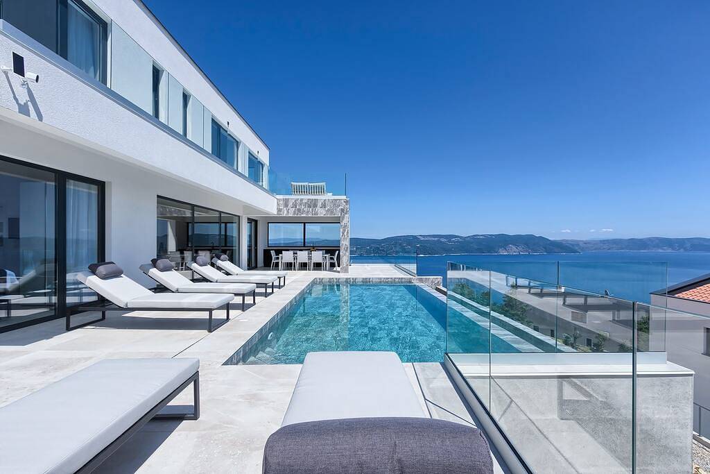 Villa für 8 Personen mit Pool in Labin, Ostküste Istrien