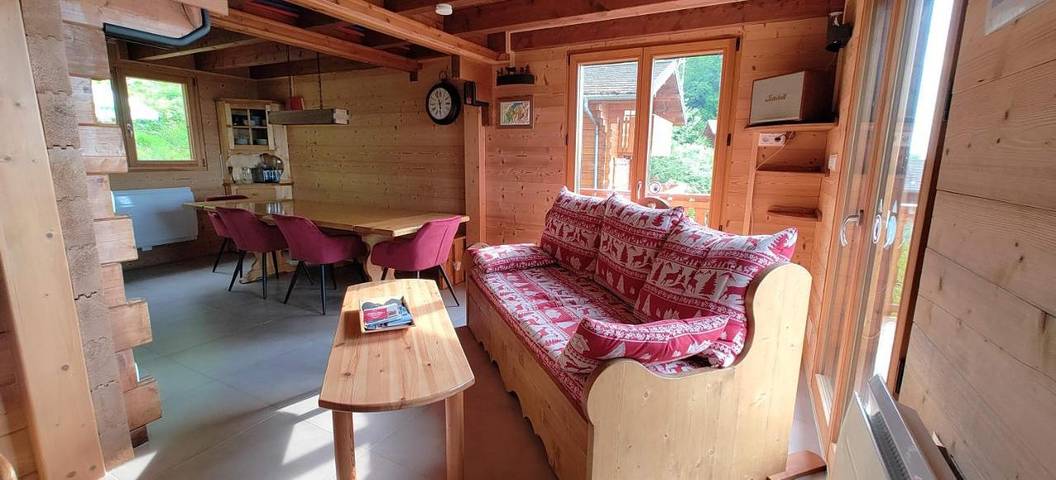 Chalet pour 6 personnes, avec vue sur le lac ainsi que jardin et vue à Thollon-les-Mémises - 4
