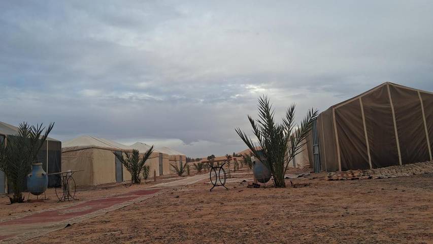 Tente pour 2 personnes, avec jardin et vue, animaux acceptés au Maroc - 4