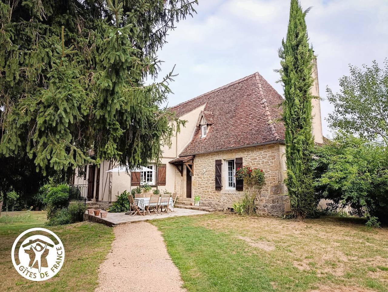 Gîte de Lautine in Lavergne, Macizo Central