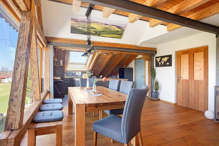 Ferienwohnung für 5 Personen, mit Balkon und Kinderpool sowie Garten im Allgäu - 3