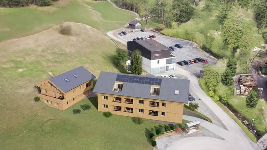 Gîte pour 6 personnes, avec balcon à Bezau