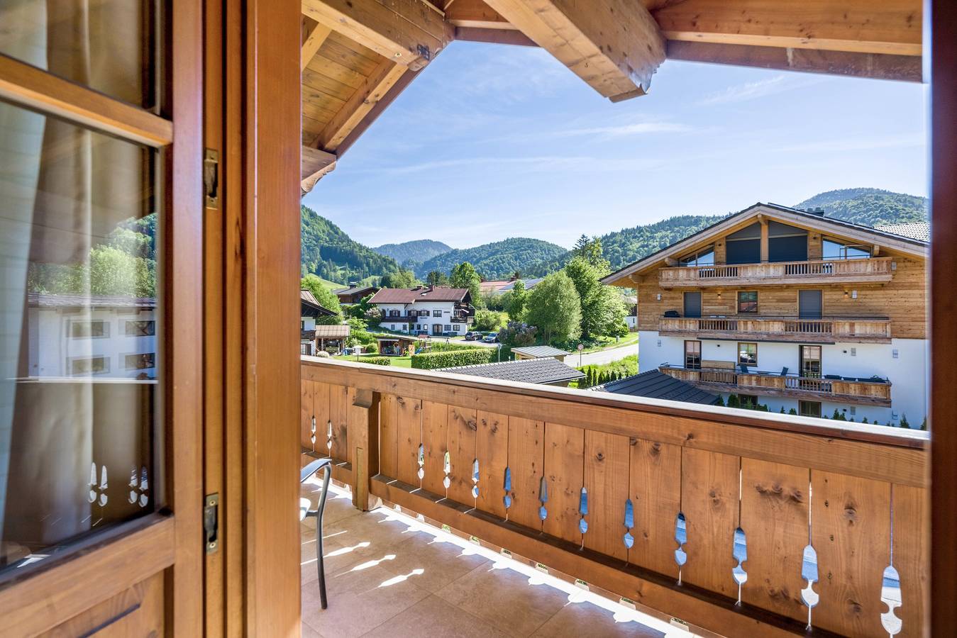 Ganze Wohnung, Apartment „Am Loferwasser“ mit Bergblick, Balkon und Wlan in Reit im Winkl, Bayerische Alpen