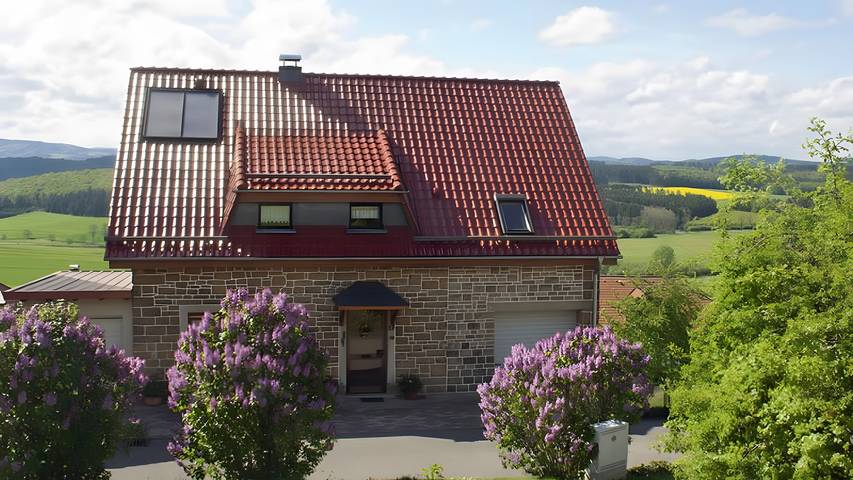 Ferienwohnung für 4 Personen, mit Garten in Korbach