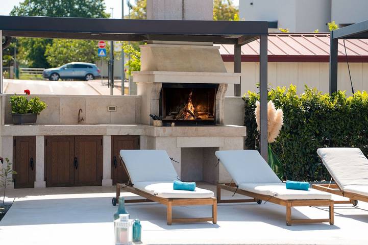 Ferienwohnung für 2 Personen, mit Balkon und Pool sowie Garten, kinderfreundlich in Istrien - 4