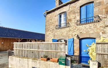 Gîte pour 4 personnes, avec terrasse, animaux acceptés à Taden