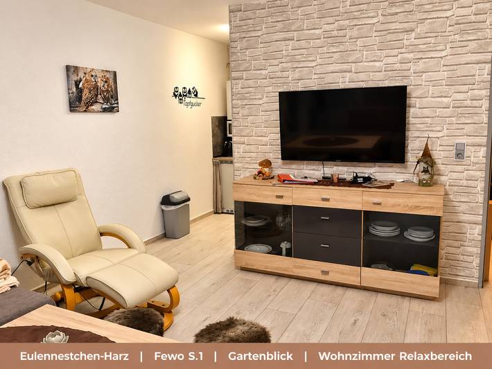 Ganze Ferienwohnung, Fewo Eulennestchen-Harz S.1 für Familie & Hund in Altenau, Harzvorland