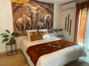 Gîte pour 2 personnes, avec jacuzzi et jardin à Bouillargues