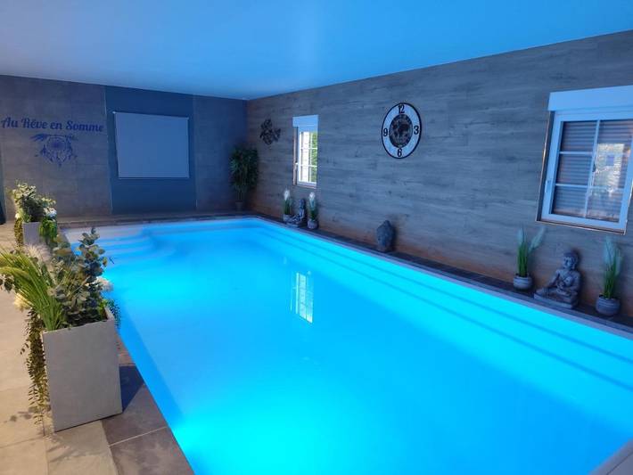 Chambre d’hôte pour 4 personnes, avec piscine ainsi que vue et jardin dans la Somme - 4