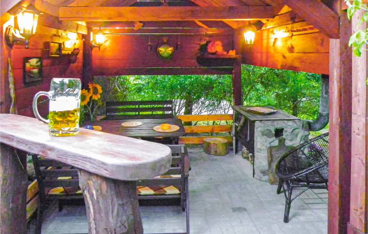 Ferienhaus für 4 Personen mit Terrasse in Seenplatte von Ilawa