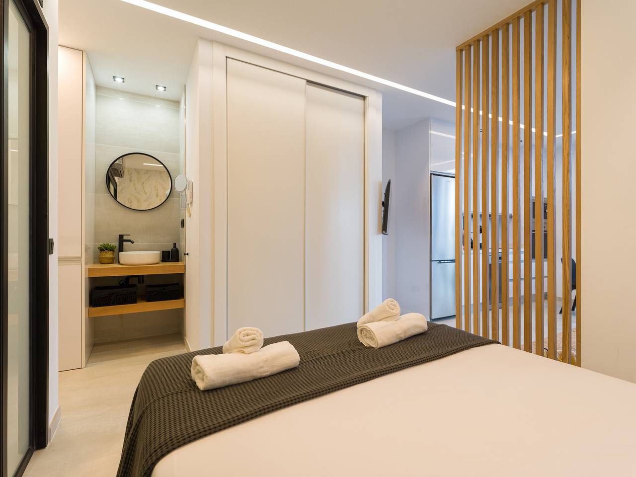 Studio entier, Appartement moderne avec vue sur mer à Las Canteras in Las Palmas de Gran Canaria Centre, Las Palmas de Gran Canaria
