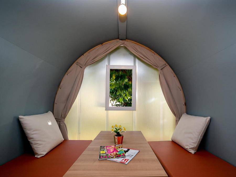 Camping La Garenne - Bungalow toilé 4 personnes - Coco Sweet, sans sanitaires in Néfiach, Région de Perpignan