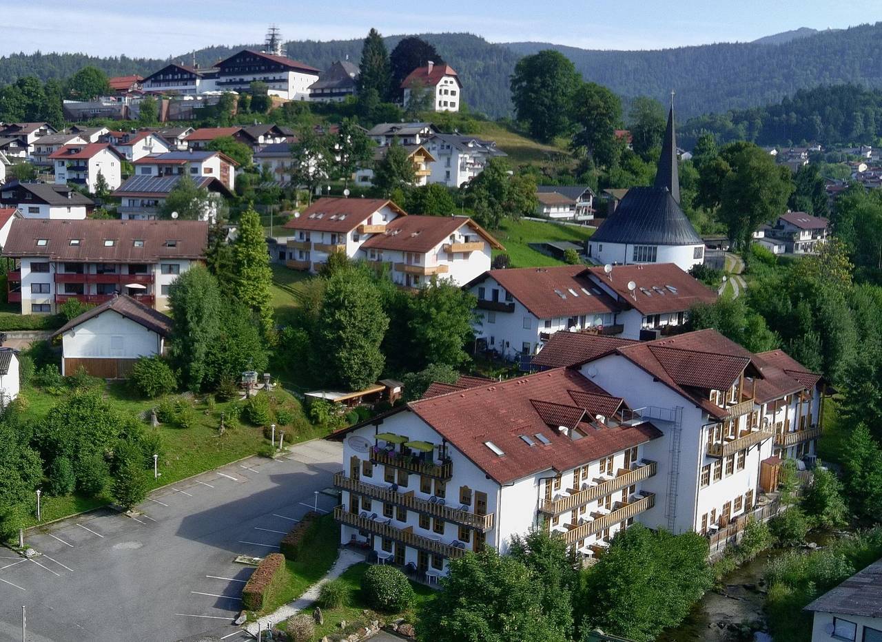Arber-Hotel am Rothbach - Doppelzimmer Silberberg 2. oder 3. Etage in Bodenmais, Bavière Orientale