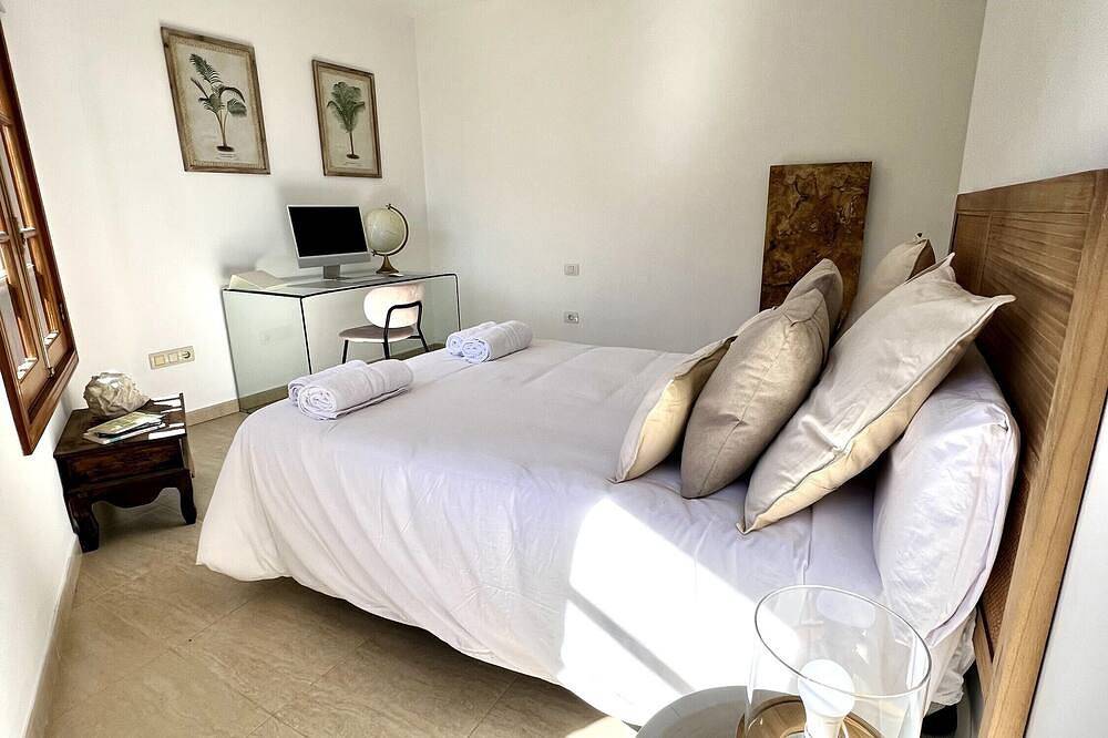 Ganze Wohnung, Ferienwohnung 'Con Gran Terraza Y Vistas' mit Balkon, Wlan und Klimaanlage in Los Silos, Teneriffa Nord