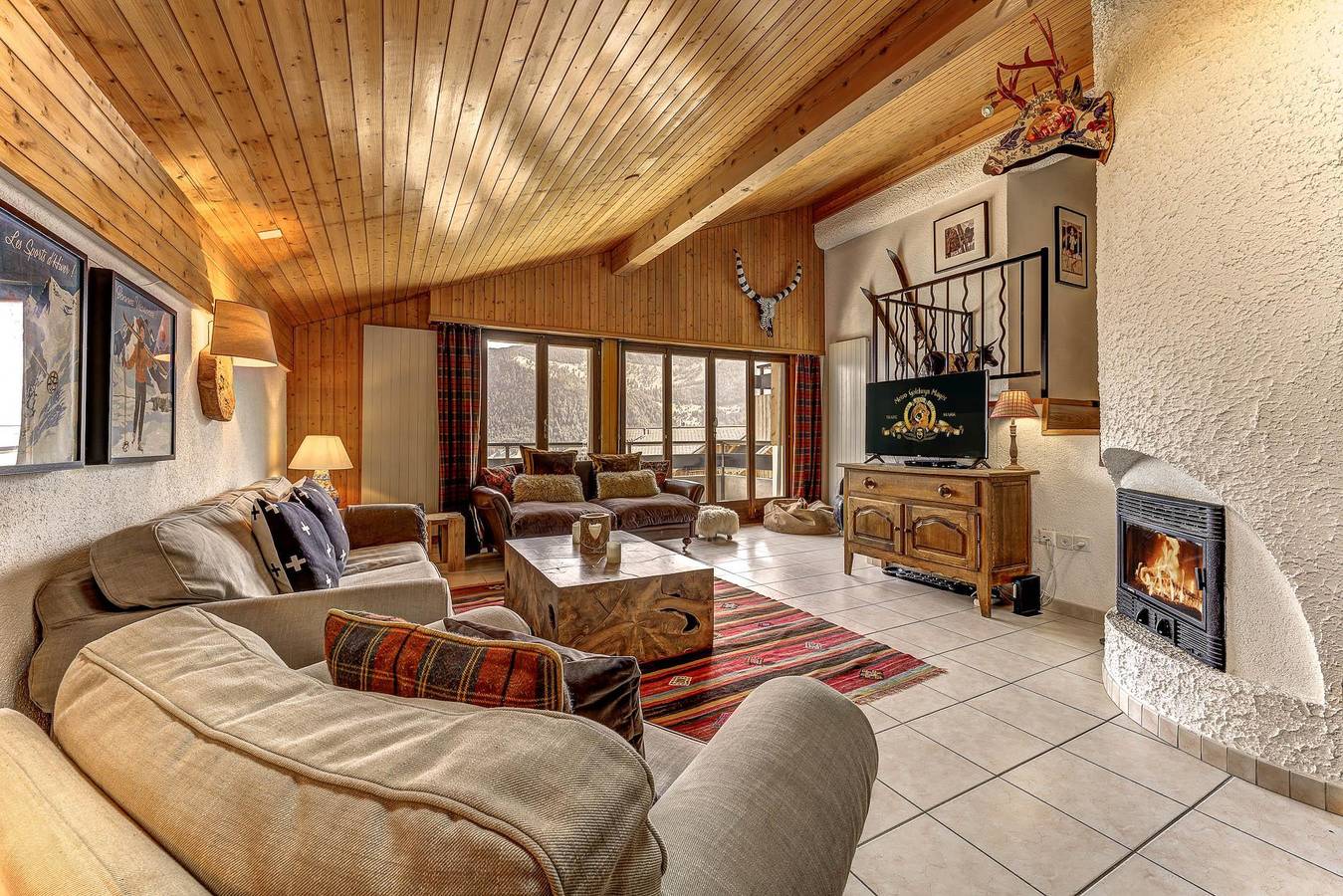 Ganze Wohnung, Ferienwohnung Penthouse les Telecabines in La Tzoumaz, Riddes