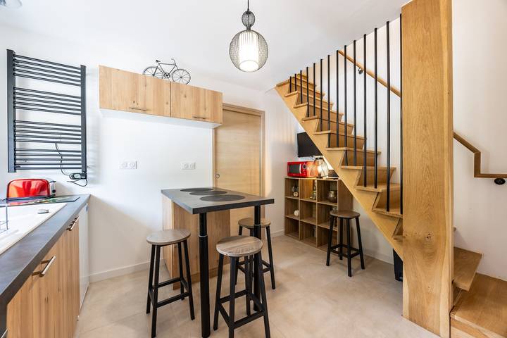 Apartment “Near Bordeaux and A10” with Wi-Fi and Air Conditioning in Saint-Loubès, Bordeaux region