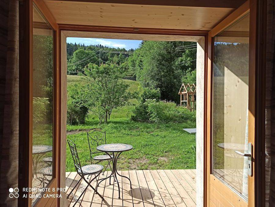 Gîte für 5 Personen mit Garten in Foncine-le-Haut, Regionaler Naturpark Hochjura