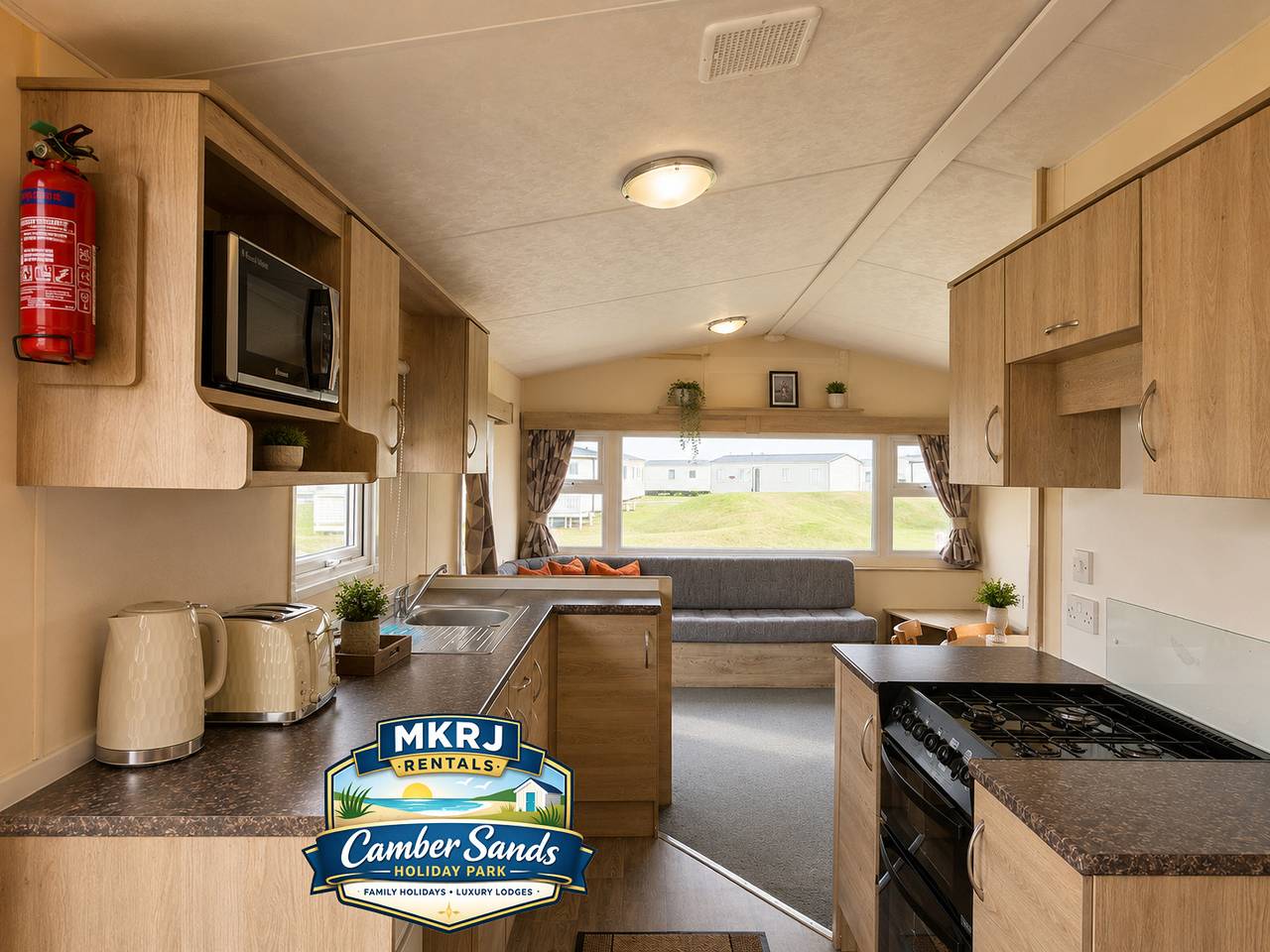 Mkrj Comfort– Parkdean Camber Sands – Sleeps 8 - Pet Friendly - lbl5 in Camber Sands, Camber