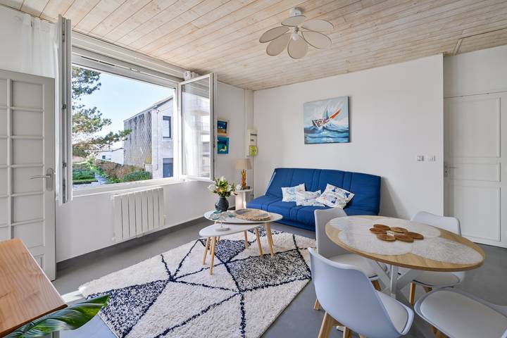 Appartement de vacances pour 4 personnes, animaux acceptés à Saint-Nazaire