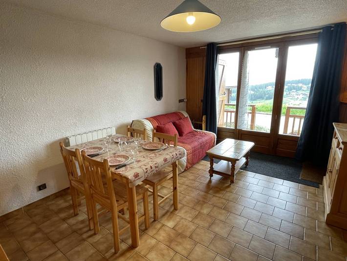 Chalet pour 4 personnes, avec balcon à Les Saisies - 4