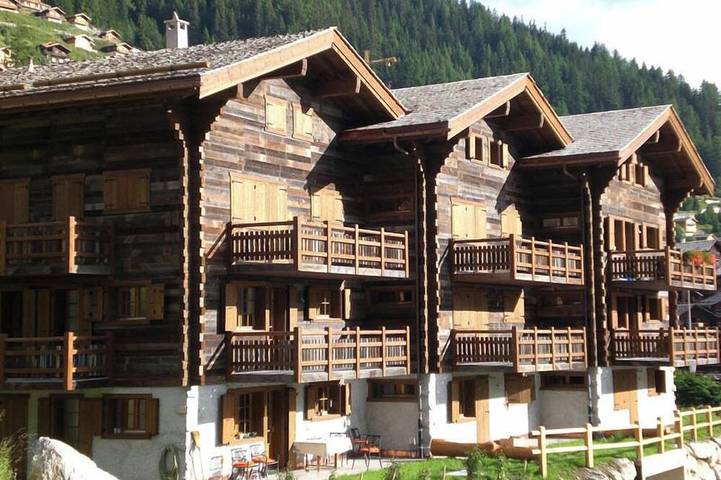 Hütte für 4 Personen, mit Balkon in Grimentz