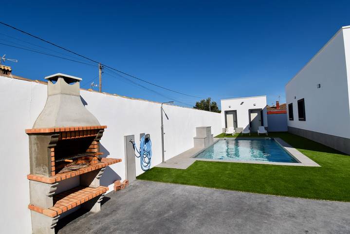 Chalet para 14 personas, con piscina y terraza en Bahía de Cádiz - 4
