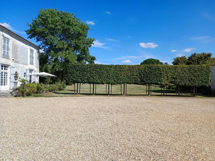 Location de vacances pour 6 personnes, avec vue ainsi que piscine et jardin à Bourg-Charente - 3