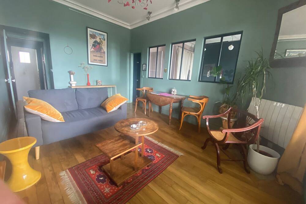 Appartement entier, Balcon vue Loire parking à 50m Animaux de compagnie acceptés in Orléans, Vallée de la Loire