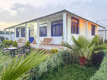 Station pour 3 personnes, avec jardin, animaux acceptés à Oualidia